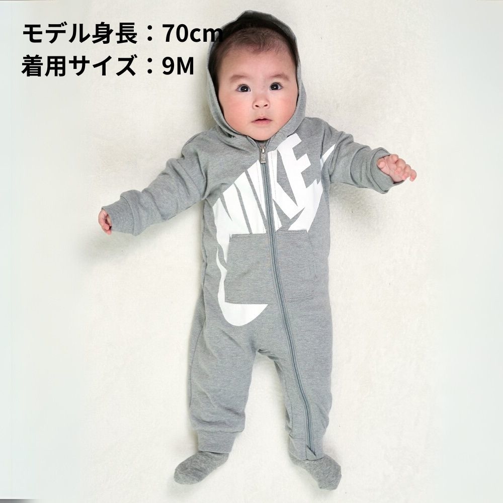 NIKEベビーロンパース Nike（ナイキ）｜ベビー(50-74cm) ロンパース NIKE(ナイキ) NKN