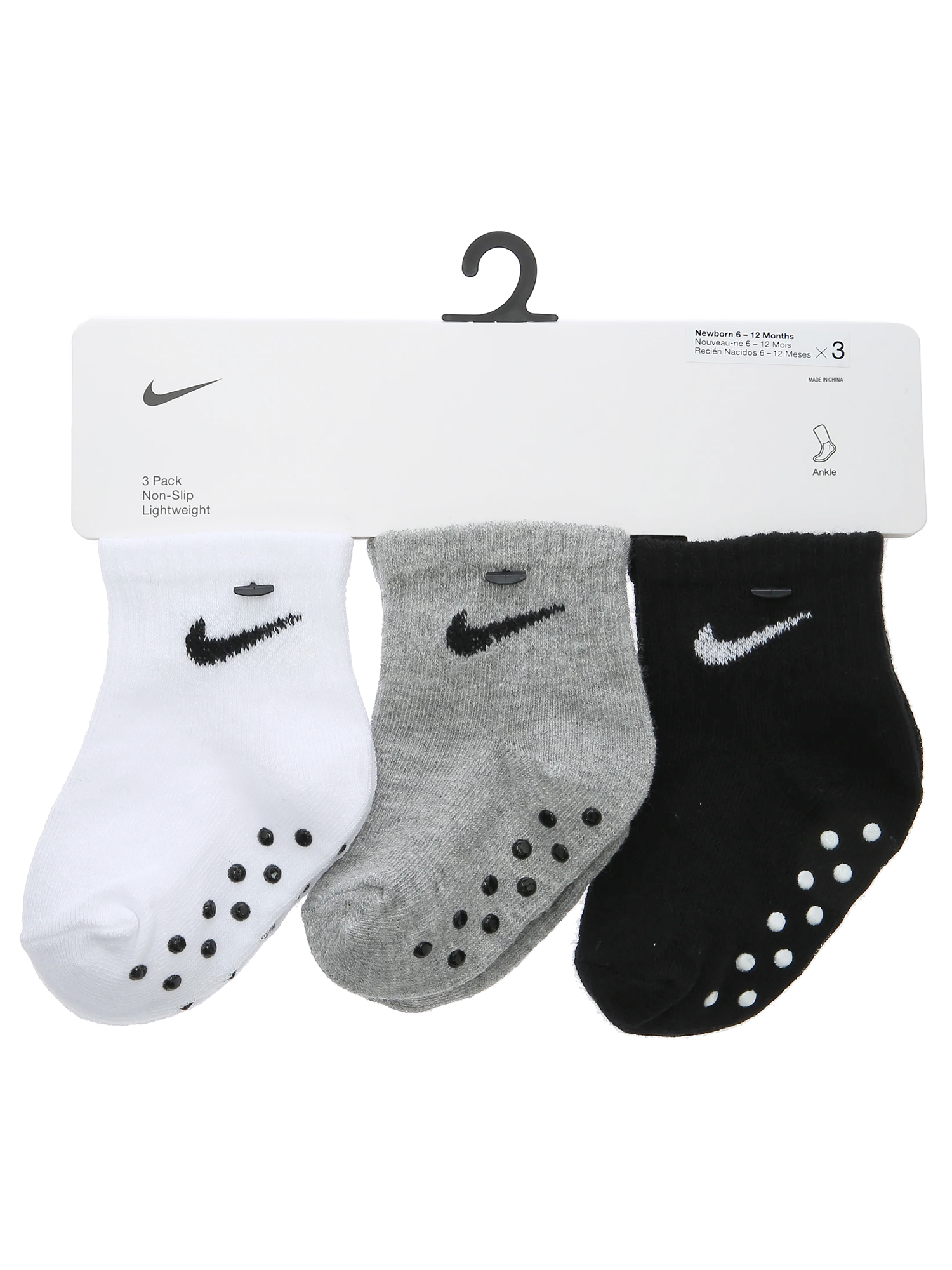 ソックス(8-10cm) NIKE(ナイキ) CORESWOOSH INFANT/TODDLER ANKLE3