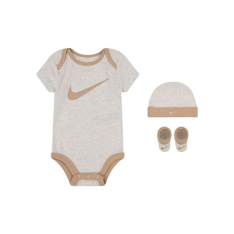 Nike(ナイキ) |ベビー(0-6M) セット商品 NIKE(ナイキ) SWOOSH HAT/BODYSUIT/BOOTIE 3