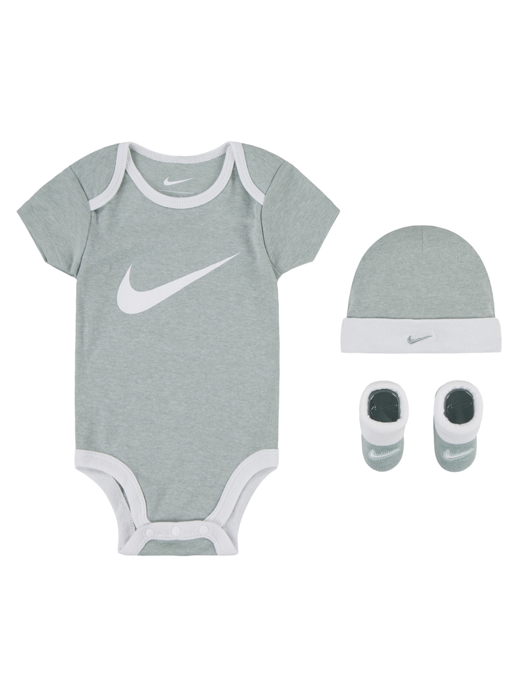 Nike(ナイキ) |ベビー(0-6M) セット商品 NIKE(ナイキ) SWOOSH HAT/BODYSUIT/BOOTIE 3