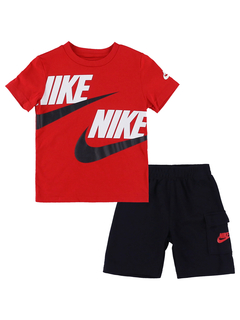 Nike(ナイキ) |トドラー(90-100cm) セット商品 NIKE(ナイキ) B NSW HBR CARGO FT SHORT SET