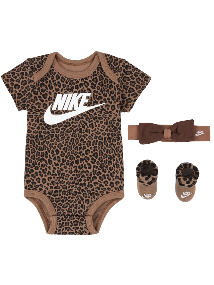 Nike(ナイキ) |ベビー(0-6M) セット商品 NIKE(ナイキ) HEADBAND, BODYSUIT & BIB 3P