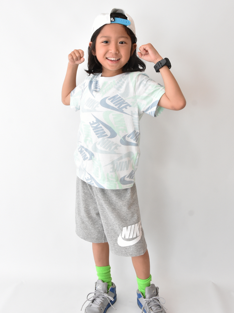 Nike(ナイキ) |キッズ(105-120cm) セット商品 NIKE(ナイキ) NKB NSW TOSS AOP 2PC SHORT SET