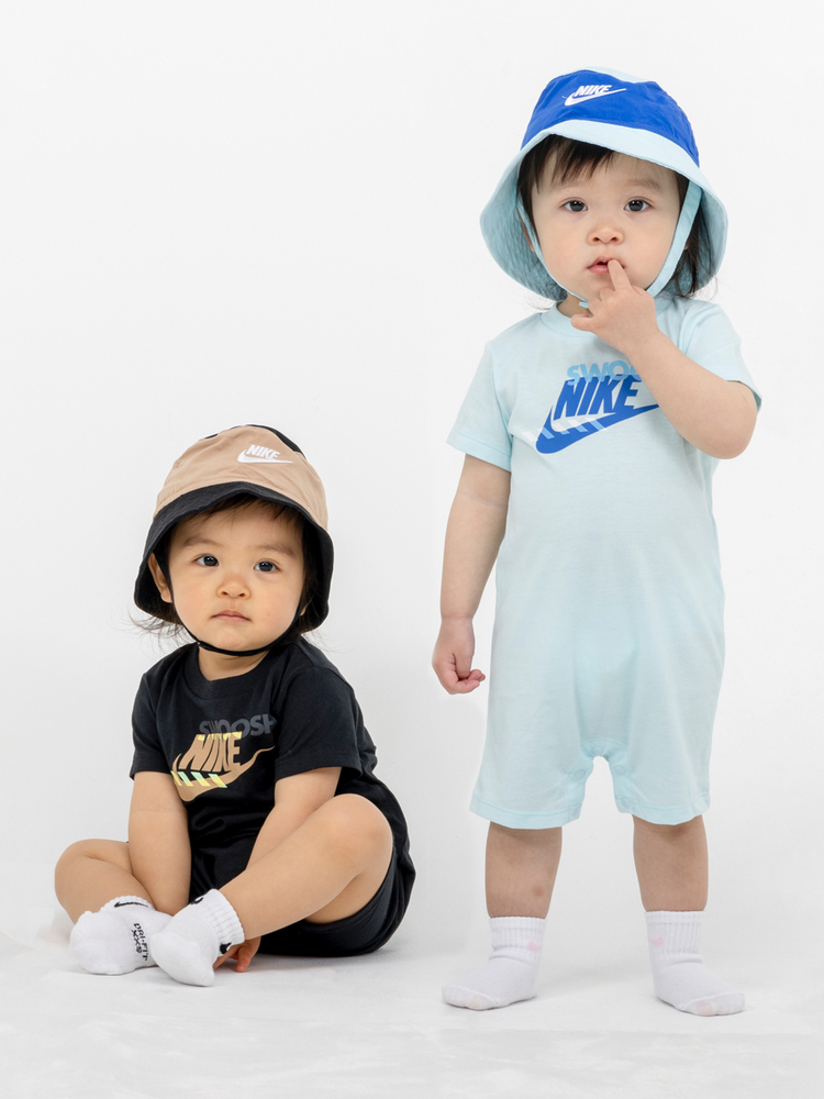 Nike(ナイキ) |ベビー(12-24M) セット商品 NIKE(ナイキ) NKB B NSW PE ROMPER BKT HAT SE