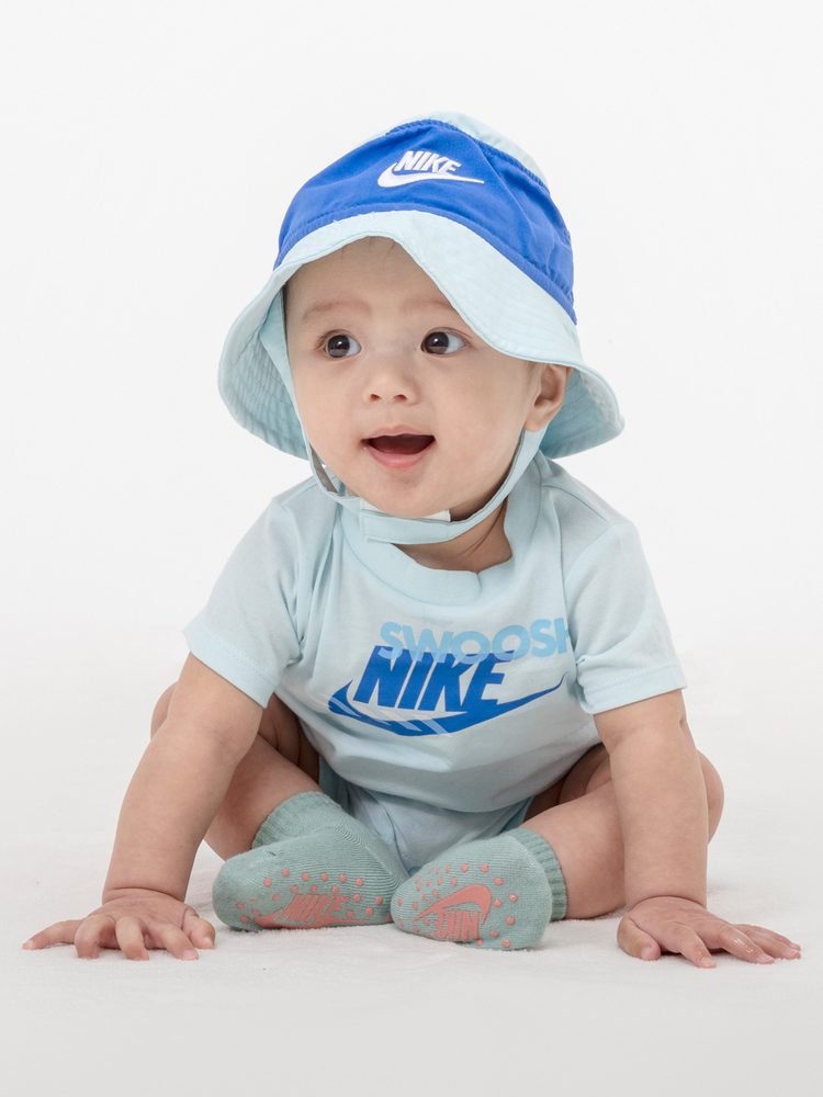 Nike(ナイキ) |ベビー(0-9M) セット商品 NIKE(ナイキ) NKB B NSW PE ROMPER BKT HAT