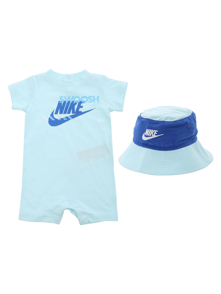 Nike(ナイキ) |ベビー(0-9M) セット商品 NIKE(ナイキ) NKB B NSW PE ROMPER BKT HAT