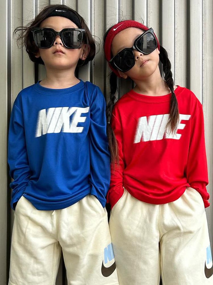 Nike(ナイキ) |キッズ(105-120cm) Tシャツ NIKE(ナイキ) NKB ALL DAY NIKE BLOCK LS