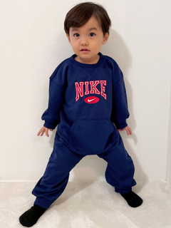 Nike(ナイキ) |ベビー(80-90cm) ロンパース NIKE(ナイキ) NKN GAME DAY ESSENT COVERALL