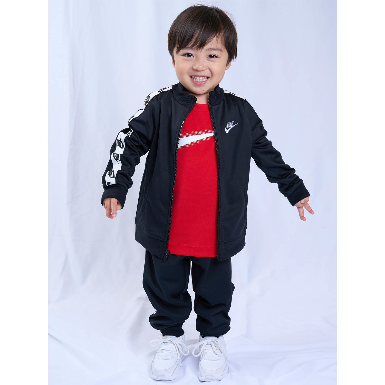 Kid's M】90s Dead Stock NIKE Track Top Navy 90年代 デッド
