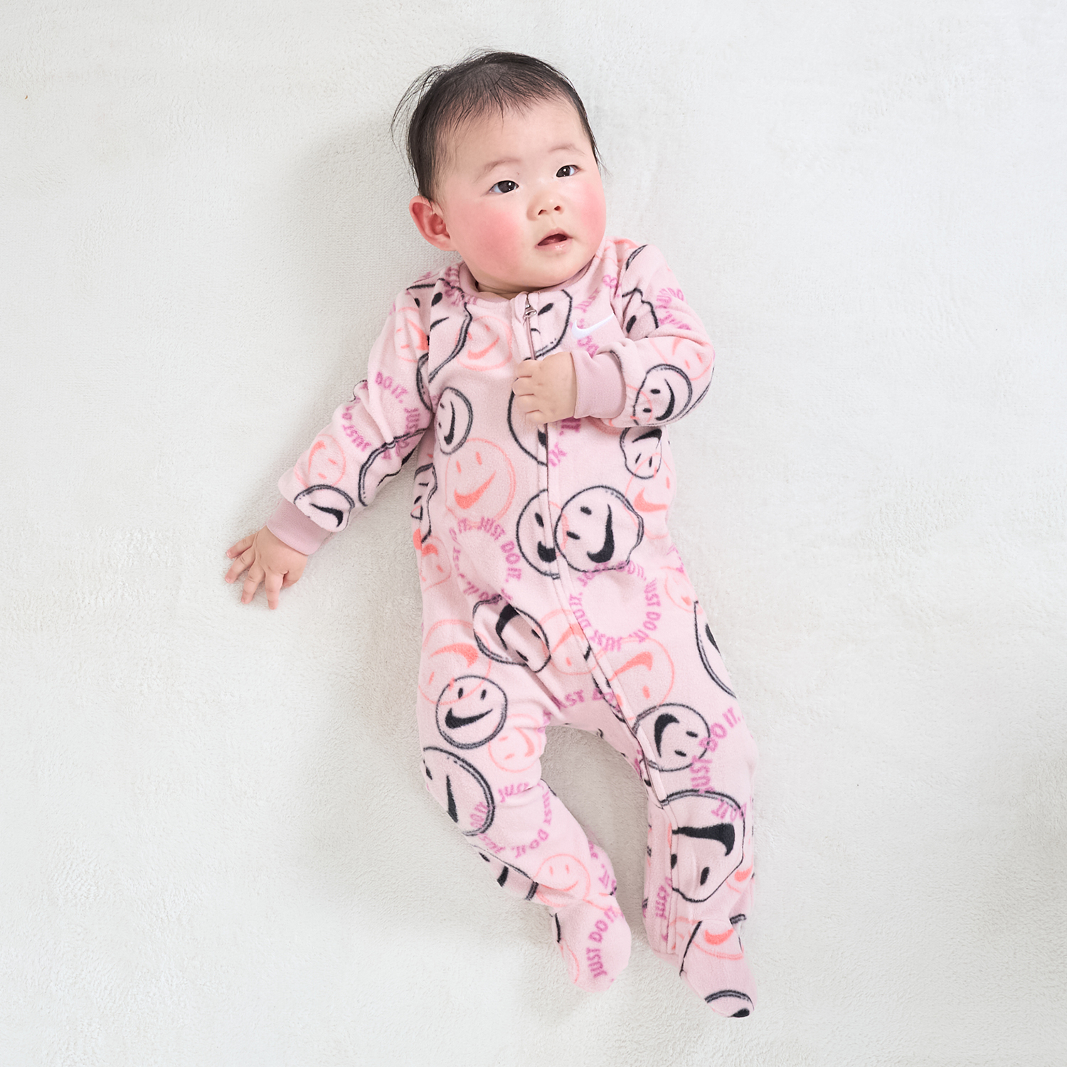 Nike（ナイキ）｜ベビー(55-70cm) ロンパース NIKE(ナイキ) NKN HAPPY