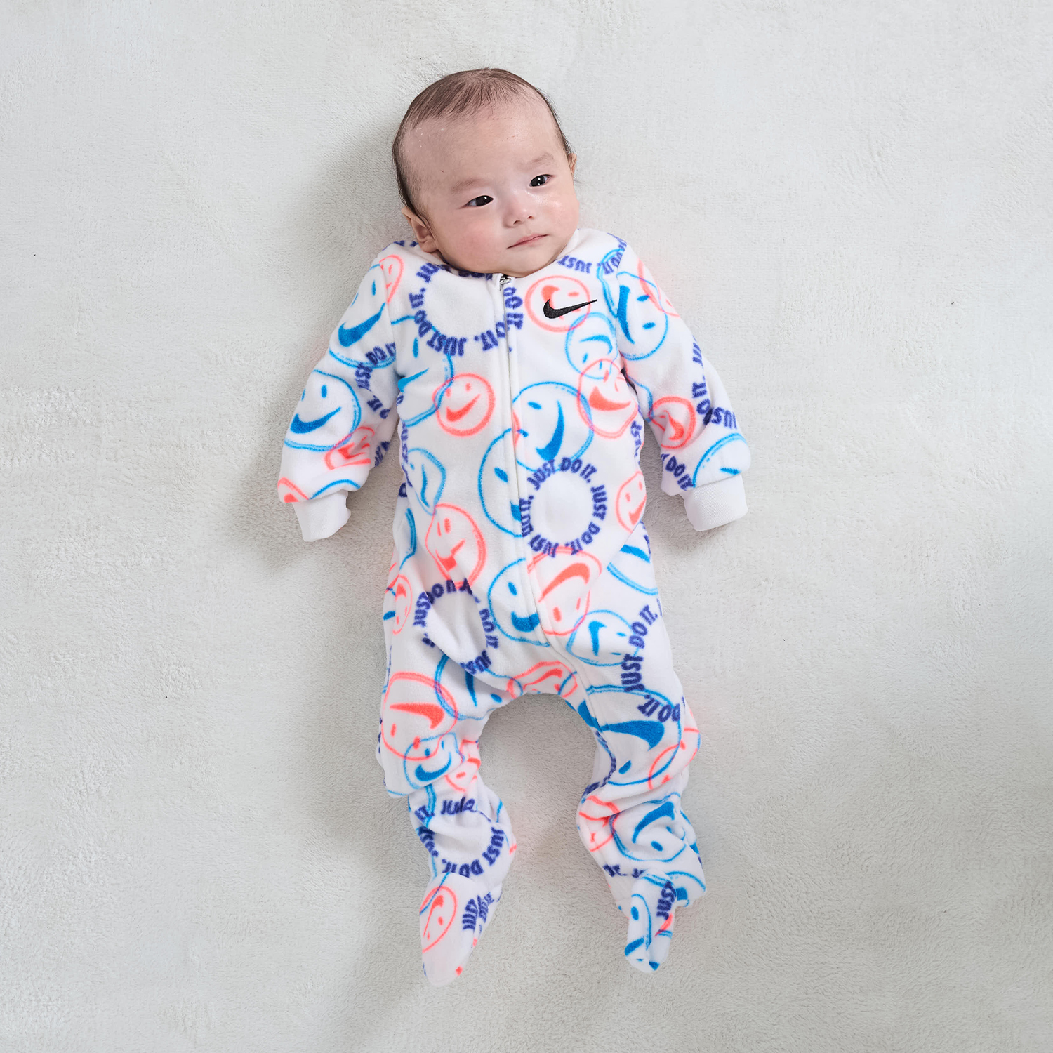 NIKEベビーロンパース Nike（ナイキ）｜ベビー(55-70cm) ロンパース NIKE(ナイキ) NKN HAPPY