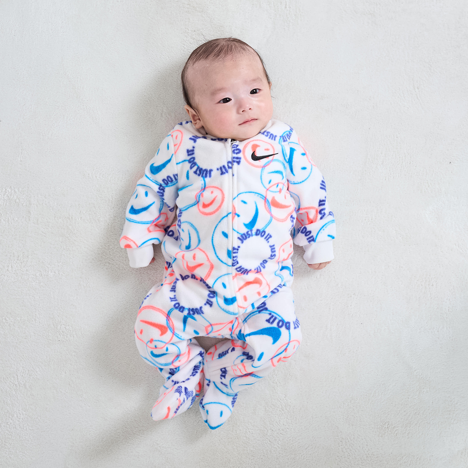 Nike（ナイキ）｜ベビー(55-70cm) ロンパース NIKE(ナイキ) NKN HAPPY