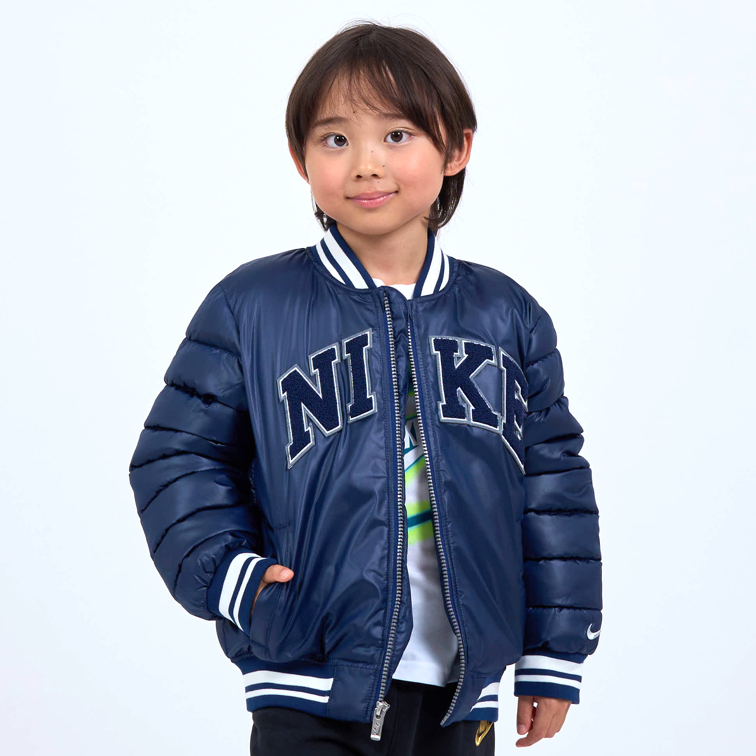 ナイキ（NIKE）（キッズ）ジュニア カラー ブロック ジャケット 76M790 