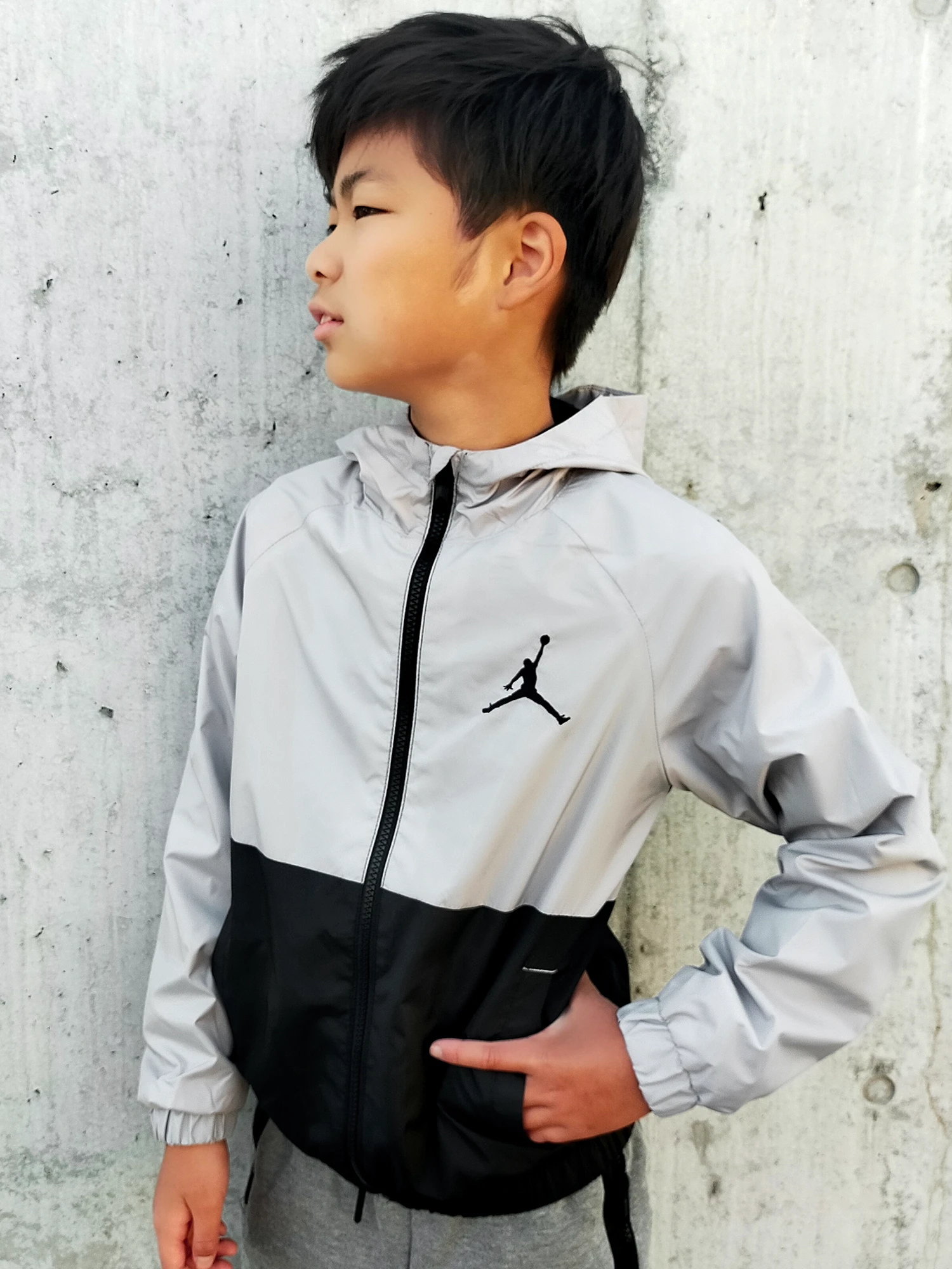 ジュニア(128-170cm) アウター JORDAN(ジョーダン) COLOR BLOCK WINDBREAKER