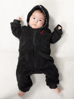 Jordan(ジョーダン) |ベビー(50-74cm) ロンパース JORDAN(ジョーダン) JDB SHERPA HOODED COVERALL