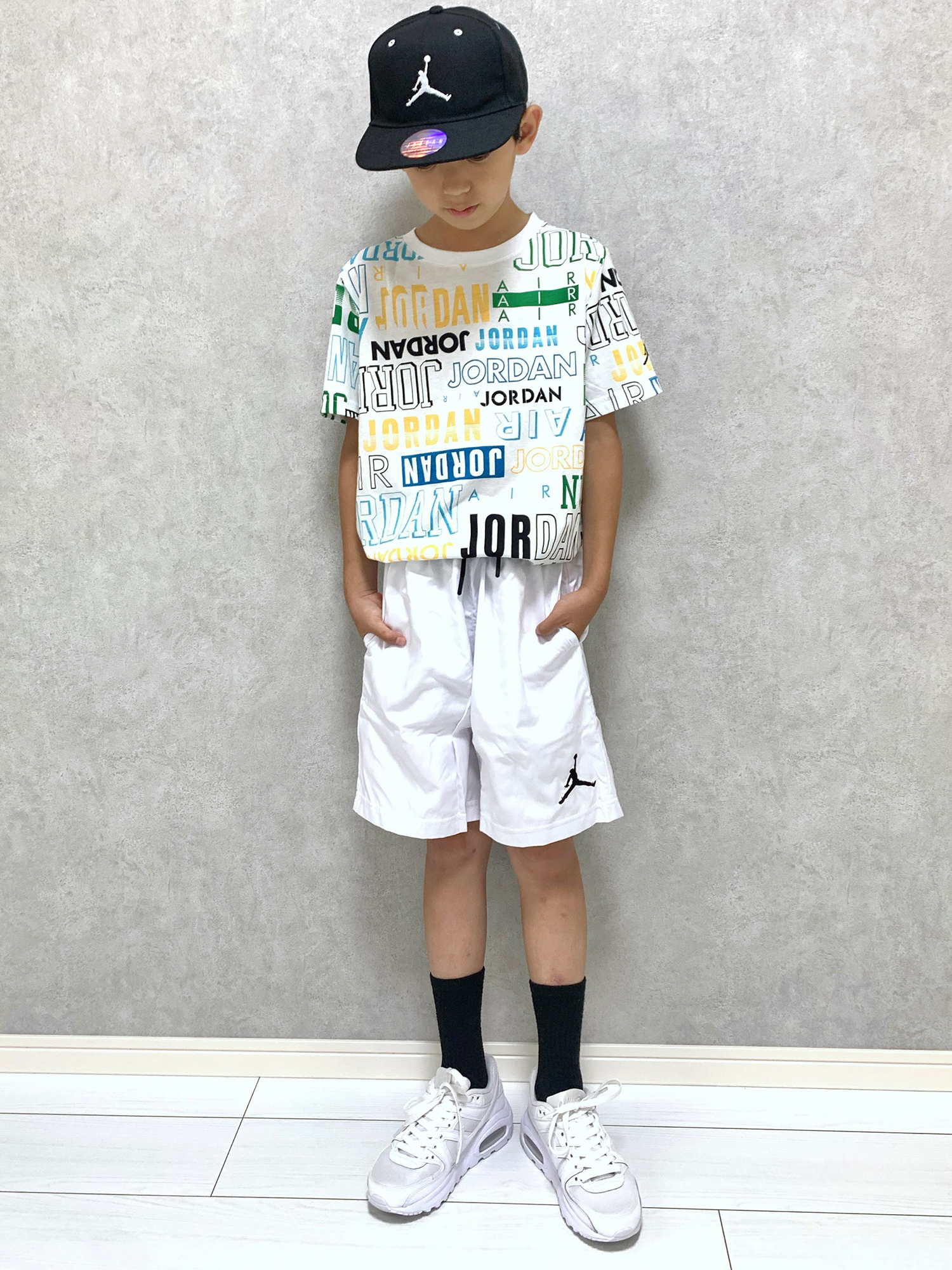 ジュニア(128-170cm) ショートパンツ JORDAN(ジョーダン) JDB JUMPMAN WOVEN PLAY SHORT