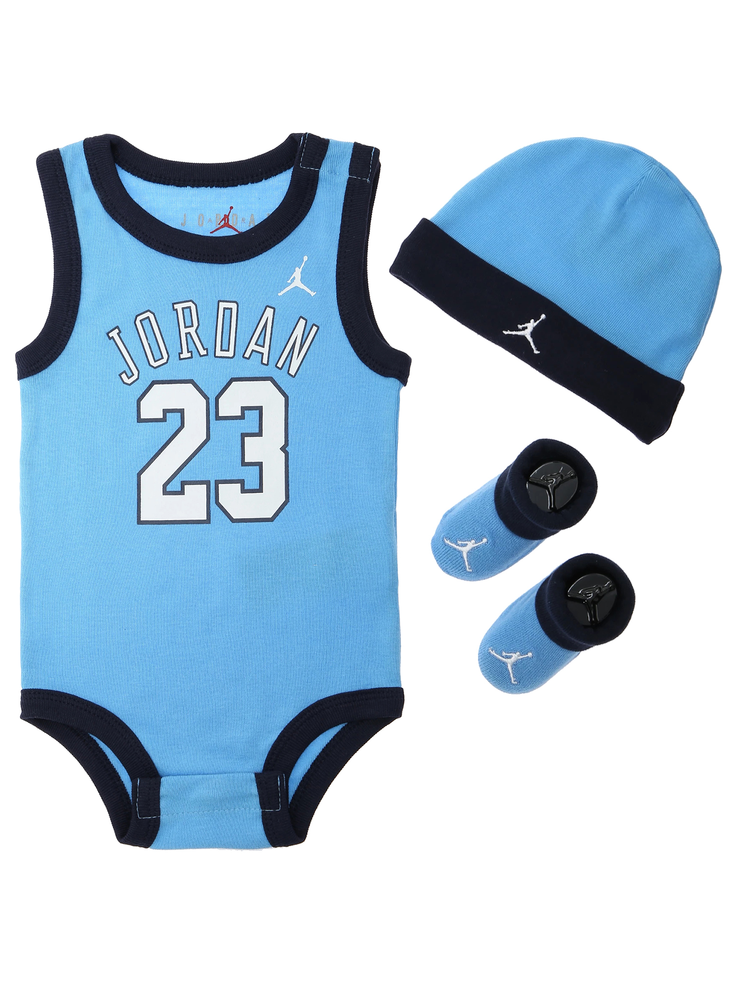 ベビー(74-82cm) セット商品 JORDAN(ジョーダン) HAT/BODYSUIT/BOOTIE 3-PIECE SET