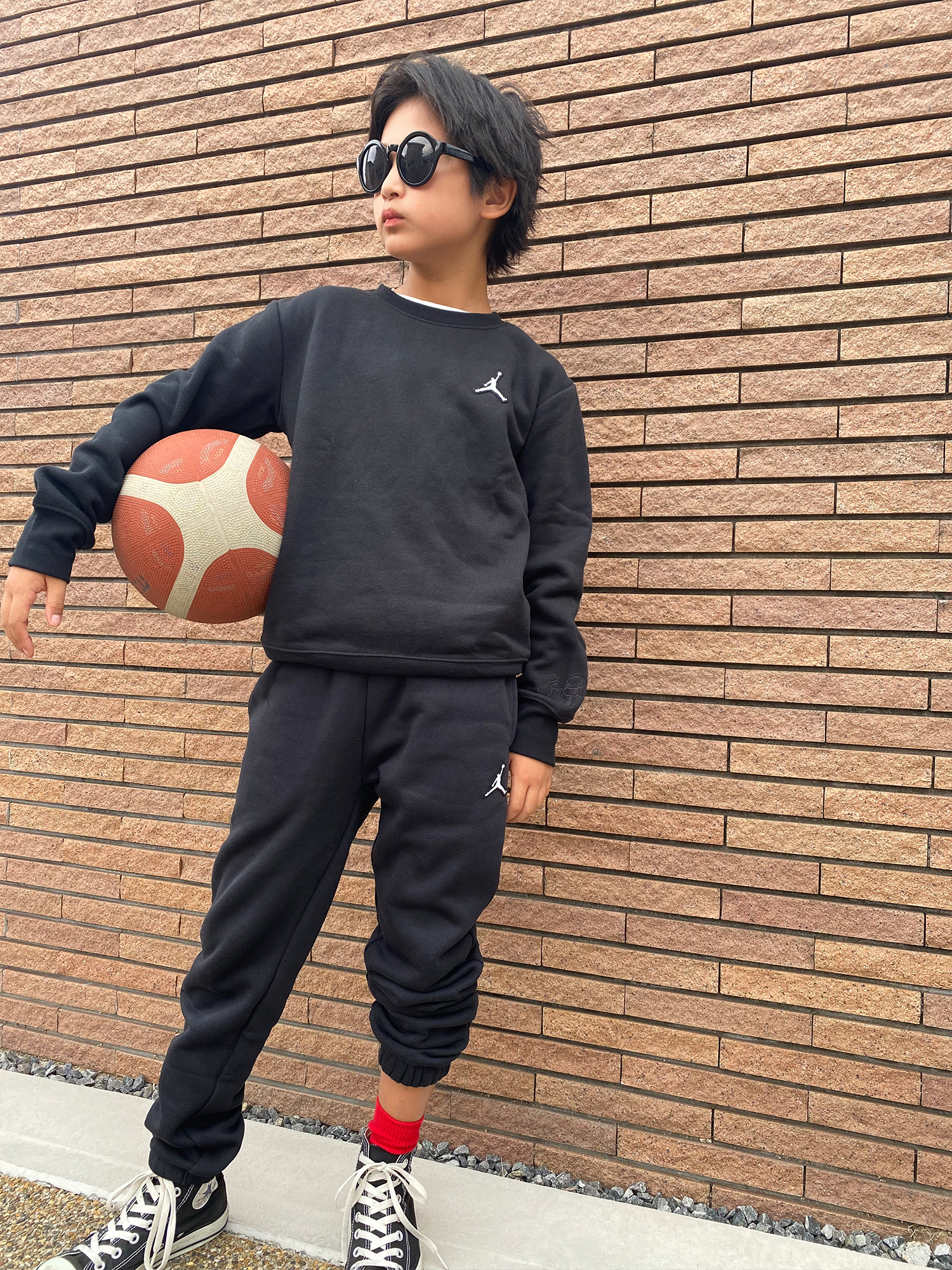 ジュニア(128-170cm) トレーナー JORDAN(ジョーダン) ESSENTIALS CREW