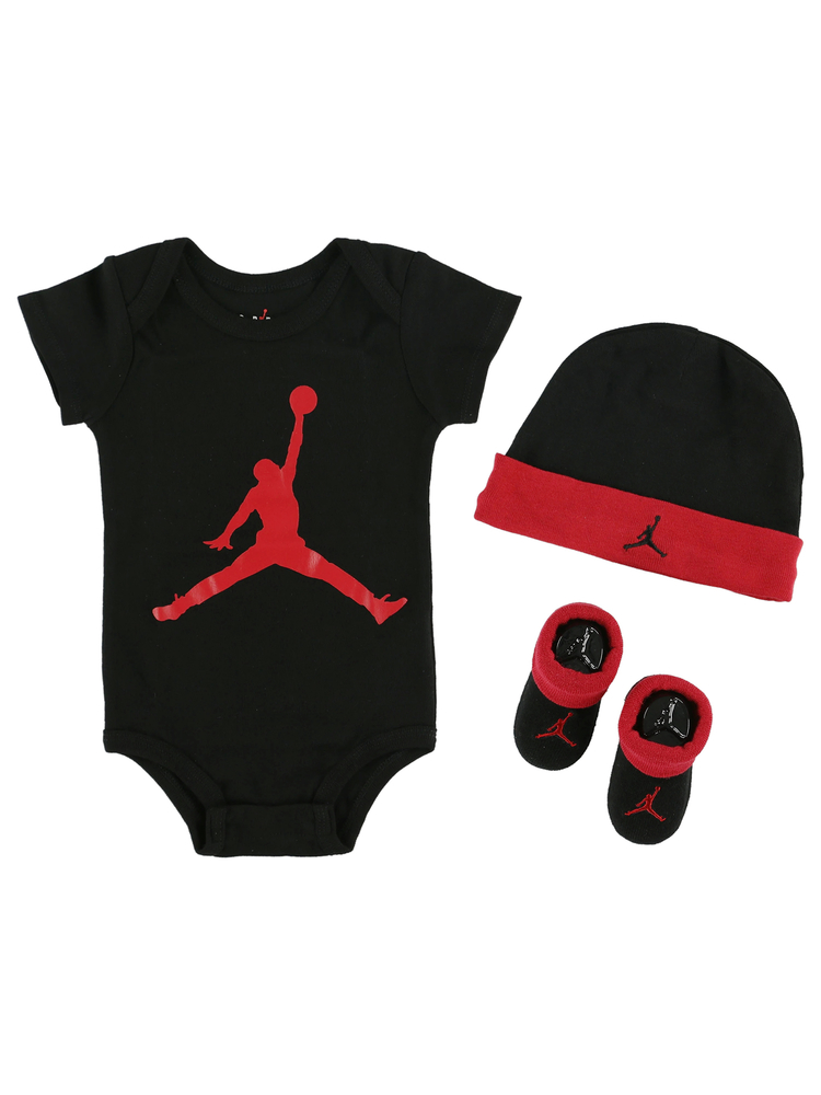 Jordan(ジョーダン) |ベビー(6-12M) セット商品 JORDAN(ジョーダン) JHN JUMPMAN HAT BDYST BOOTIE