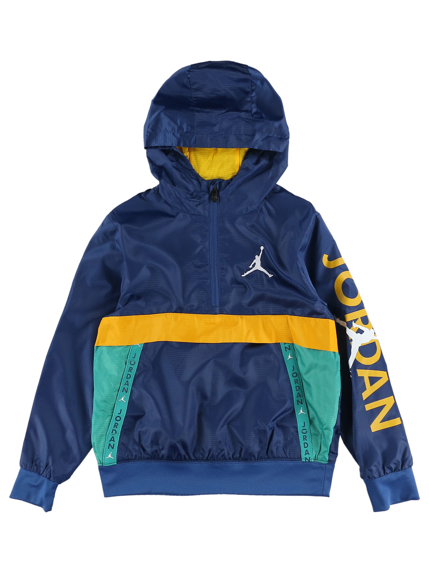 ジュニア(128-170cm) アウター JORDAN(ジョーダン) VERT TAPE HALF ZIP WINDBREAKER