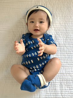 Jordan(ジョーダン) |ベビー(0-12M) セット商品 JORDAN(ジョーダン) HAT/BODYSUIT/BOOTIE SET 3PC