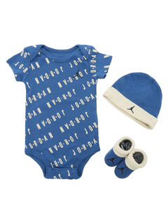 Jordan(ジョーダン) |ベビー(0-12M) セット商品 JORDAN(ジョーダン) HAT/BODYSUIT/BOOTIE SET 3PC