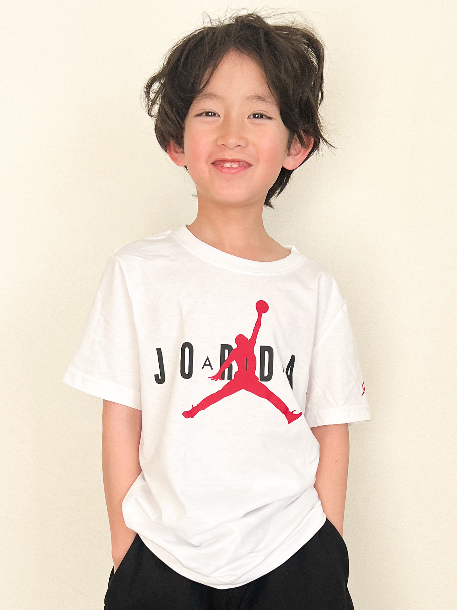 Jordan（ジョーダン）｜ジュニア(140-170cm) Tシャツ JORDAN(ジョーダン) JDN BRAND TEE  アイテム詳細｜ROOKIE