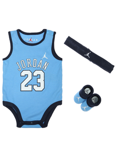 Jordan(ジョーダン) |ベビー(6-12M) セット商品 JORDAN(ジョーダン) JHN 3PC MESH JERSEY BOX SET