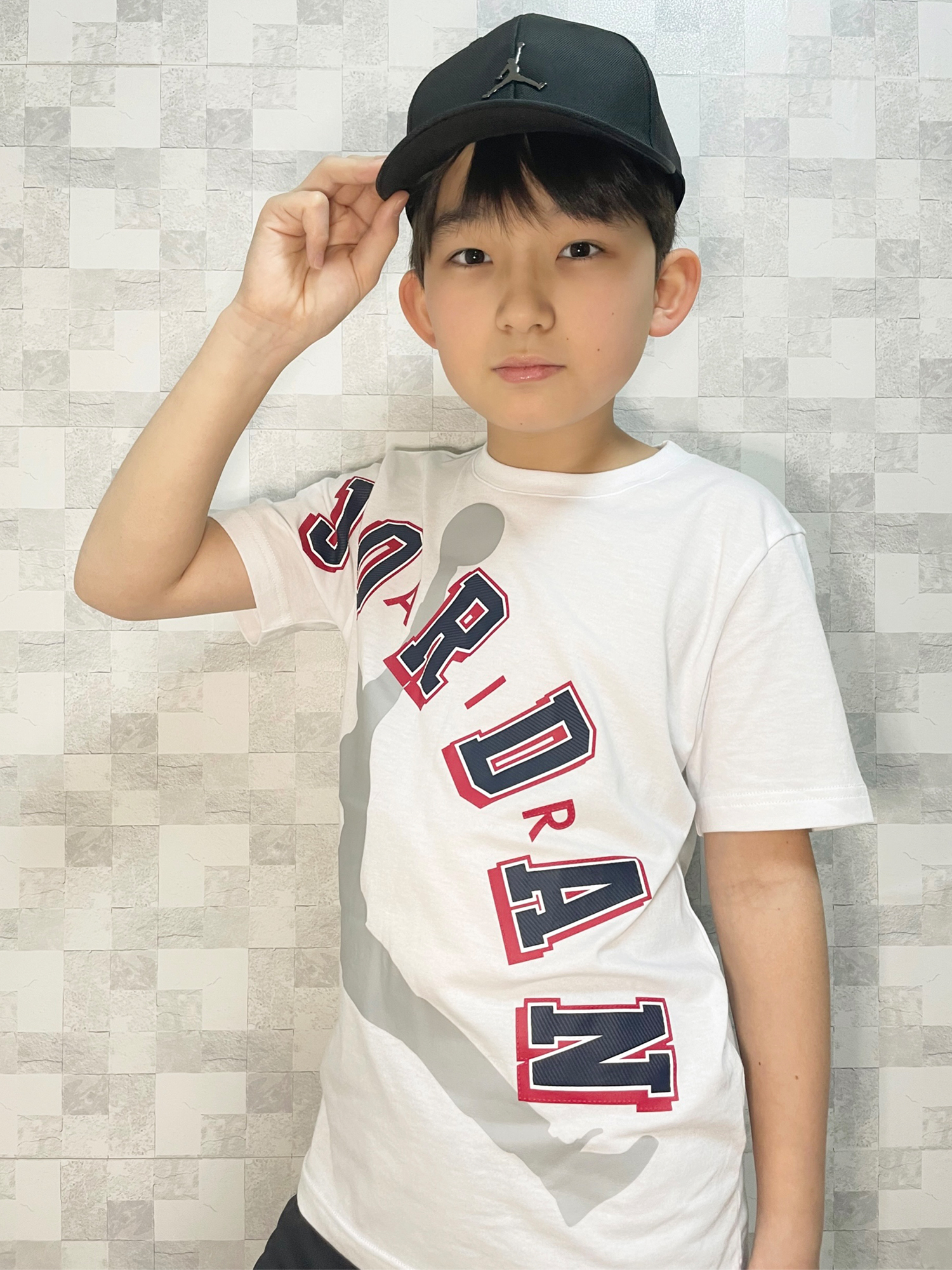 ジュニア(140-170cm) Tシャツ JORDAN(ジョーダン) ARCH JORDAN LOGO SS TEE