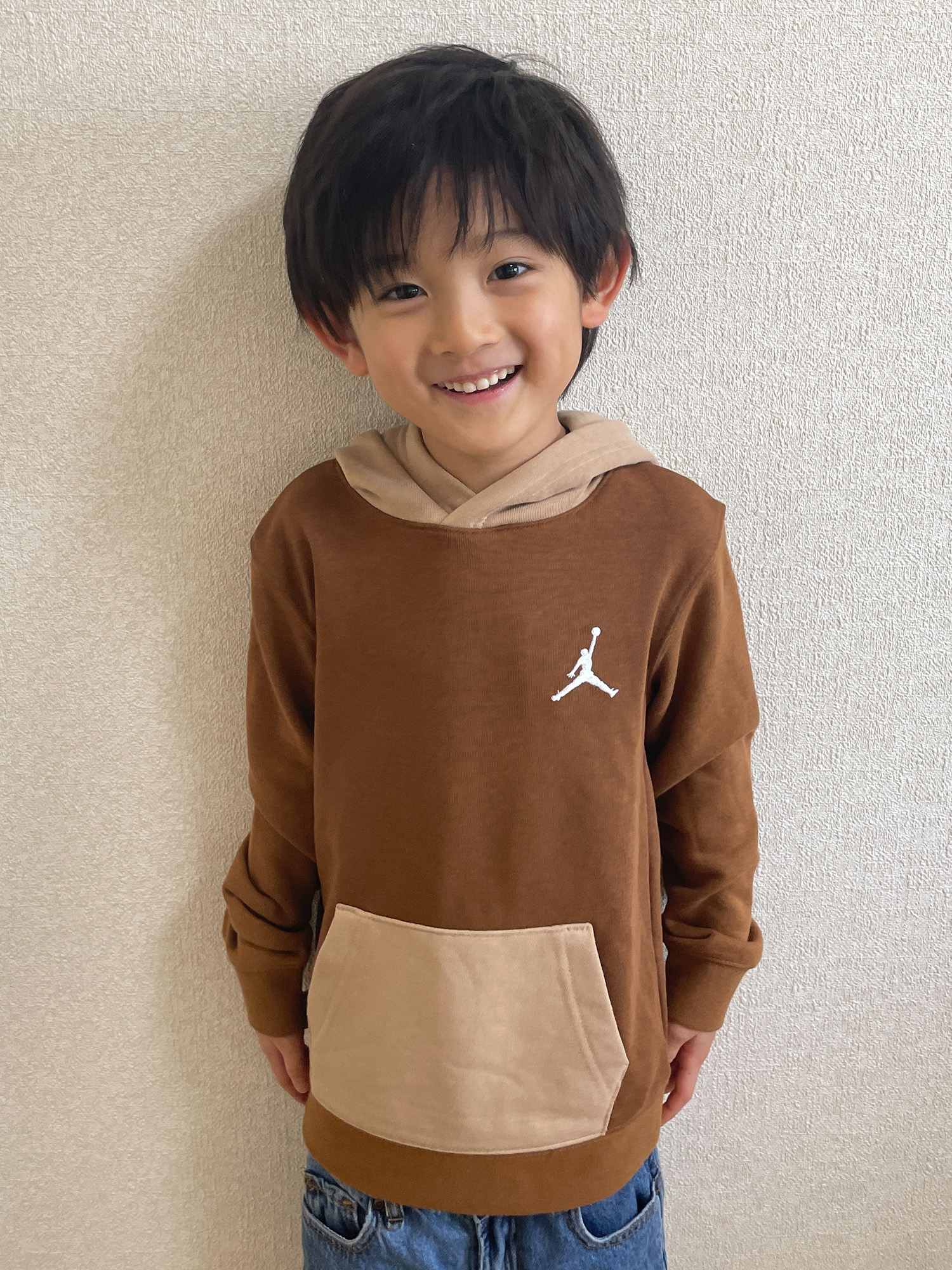 キッズ(105-120cm) トレーナー/パーカー JORDAN(ジョーダン) JDB MJ ESSENTIALS FT PO HOODIE