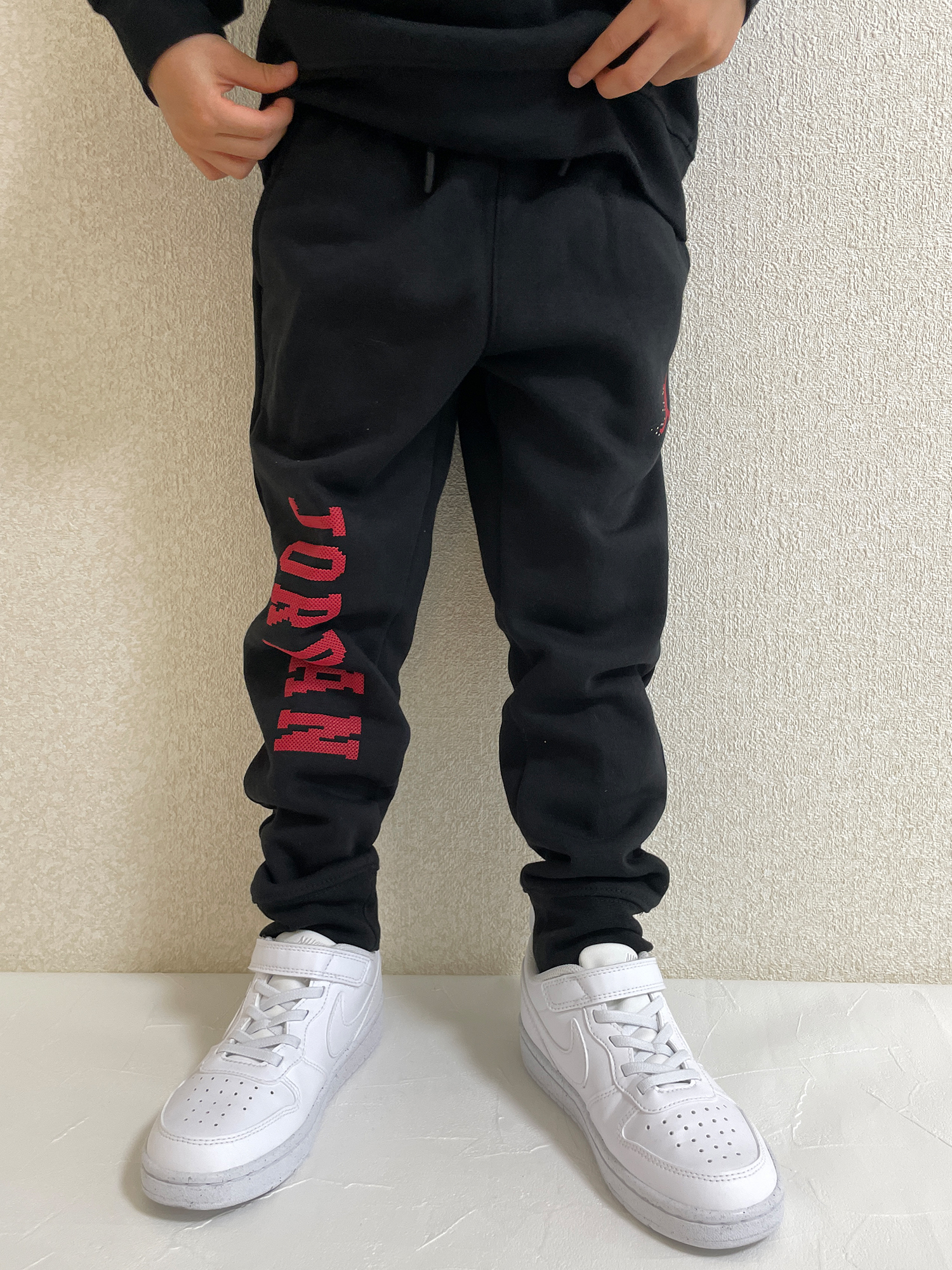 キッズ(105-120cm) パンツ JORDAN(ジョーダン) JDB MJ ESSENTIALS MEMBER FLC P