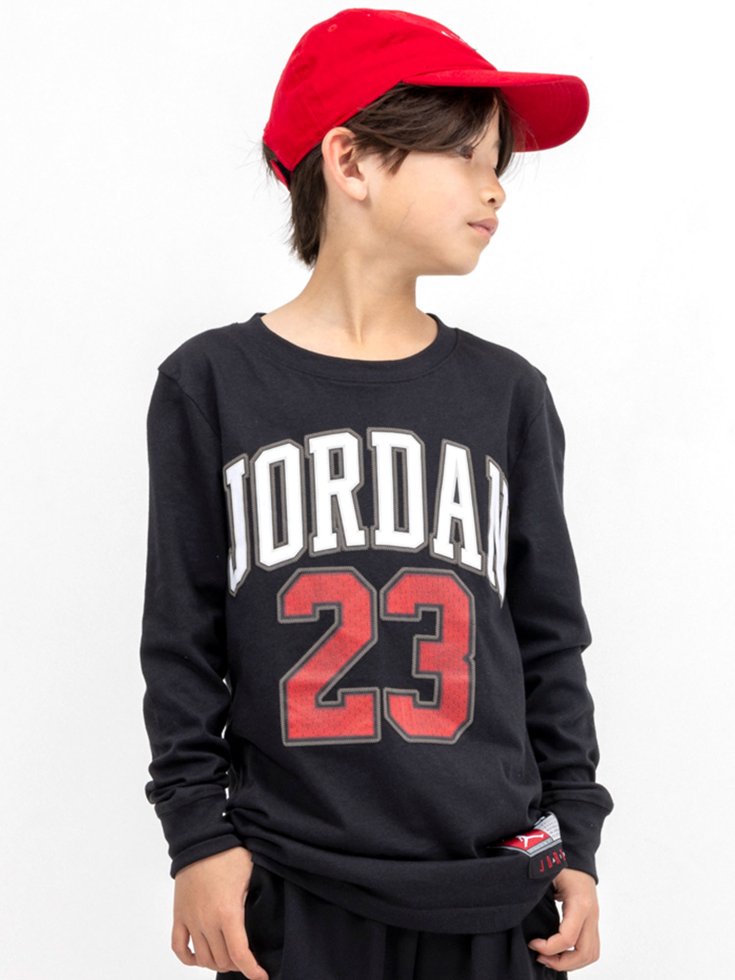 ジュニア(140-170cm) Tシャツ JORDAN(ジョーダン) JDB PRACTICE FLIGHT LS TEE