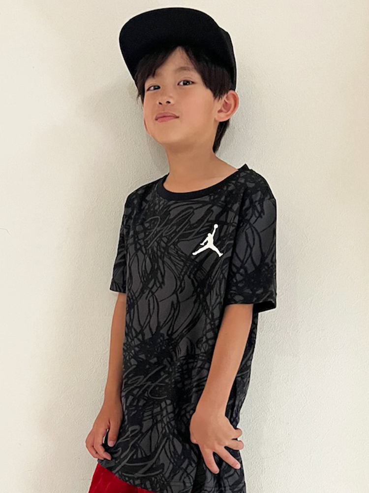 Jordan(ジョーダン) |ジュニア(130-170cm) Tシャツ JORDAN(ジョーダン) JDB NET FLIGHT AOP SS TEE