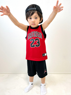 Jordan(ジョーダン) |トドラー(90-100cm) セット商品 JORDAN(ジョーダン) MUSCLE TANK AND SHORTS 2P SET