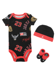 Jordan(ジョーダン) |ベビー(6-12M) セット商品 JORDAN(ジョーダン) JHB MJ ESSENTIALS AOP 3PC SET