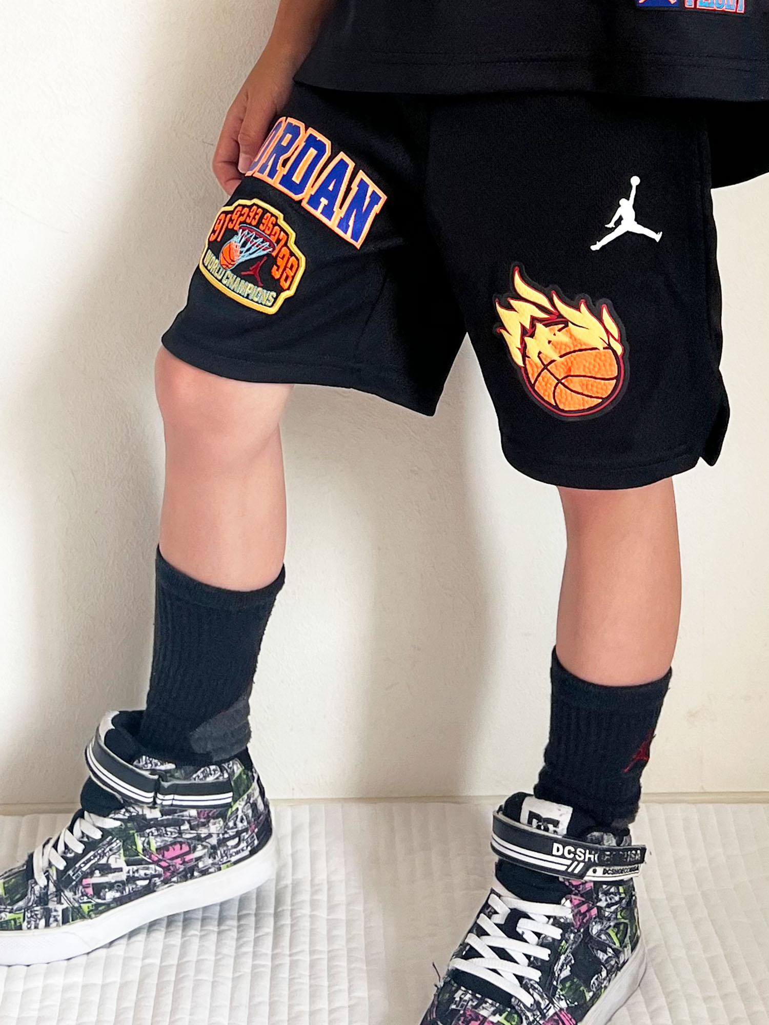 キッズ(105-120cm) ショートパンツ JORDAN(ジョーダン) JDB JORDAN JP PACK SHORT