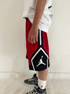 Jordan(ジョーダン) |ジュニア(140-170cm) ショートパンツ JORDAN(ジョーダン) JDB JUMPMAN DIAMOND STRP SHORT