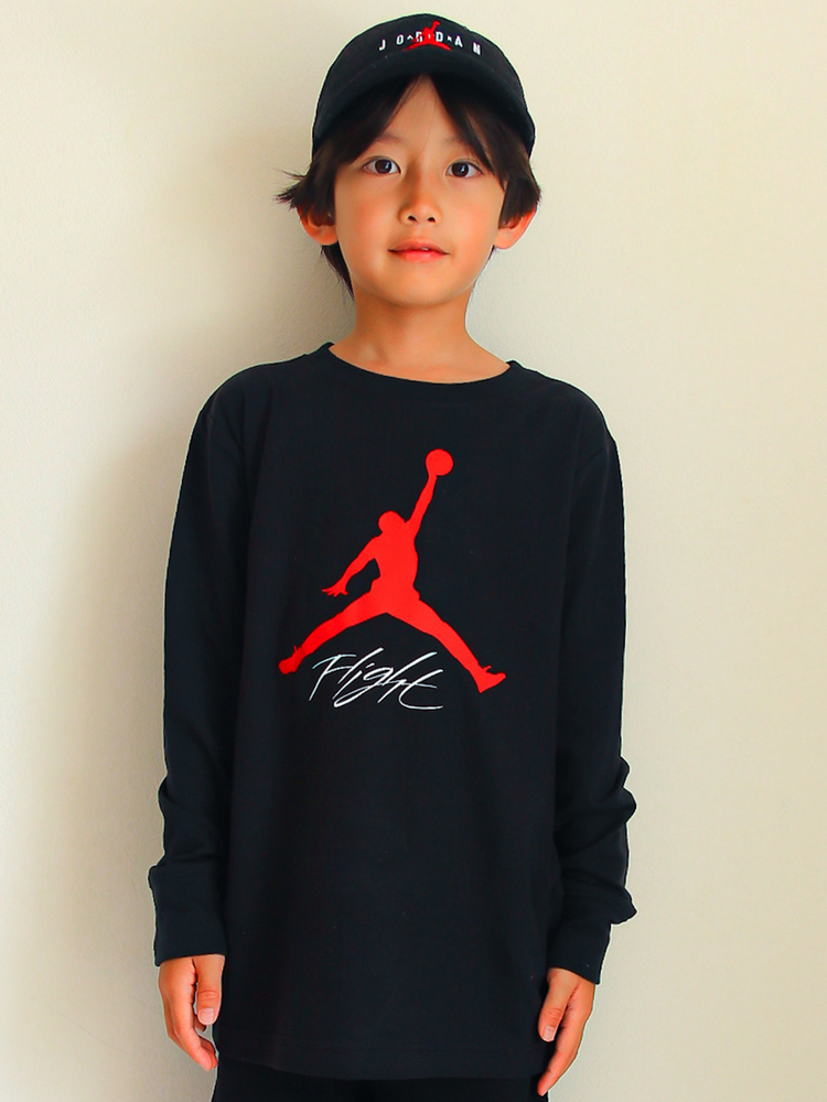 Jordan(ジョーダン) |ジュニア(130-170cm) Tシャツ JORDAN(ジョーダン) JDB BASELINE FLIGHT LS TEE