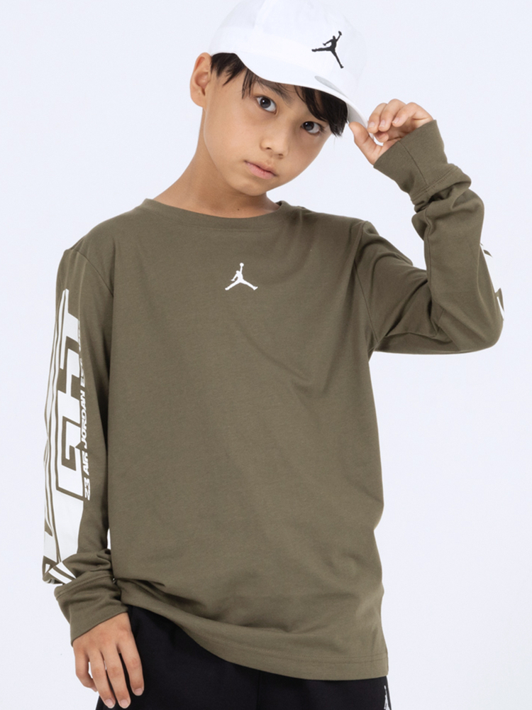 Jordan(ジョーダン) |ジュニア(130-170cm) Tシャツ JORDAN(ジョーダン) JDB MVP FLIGHT SLEEVE LS TEE