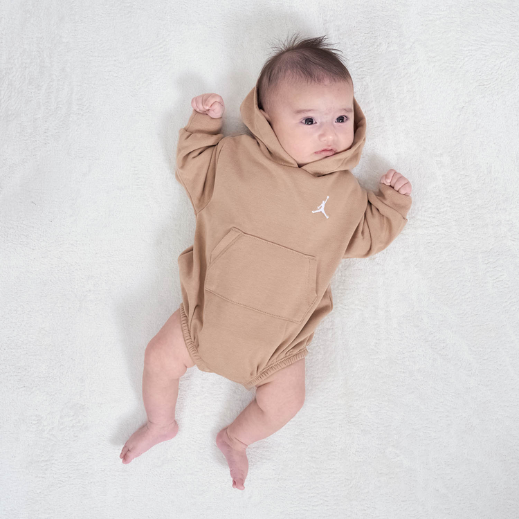 Jordan(ジョーダン) |ベビー(60-70cm) ロンパース JORDAN(ジョーダン) JDN MJ JUMPMAN CORE HOODED CRE