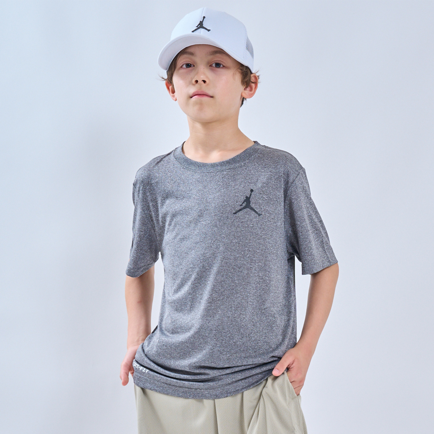 Jordan DRI-FIT TROJANS 長袖シャツ　サイズM 大濠 ジョーダン（JORDAN）（キッズ）ジュニア JDB PRACTICE ロング