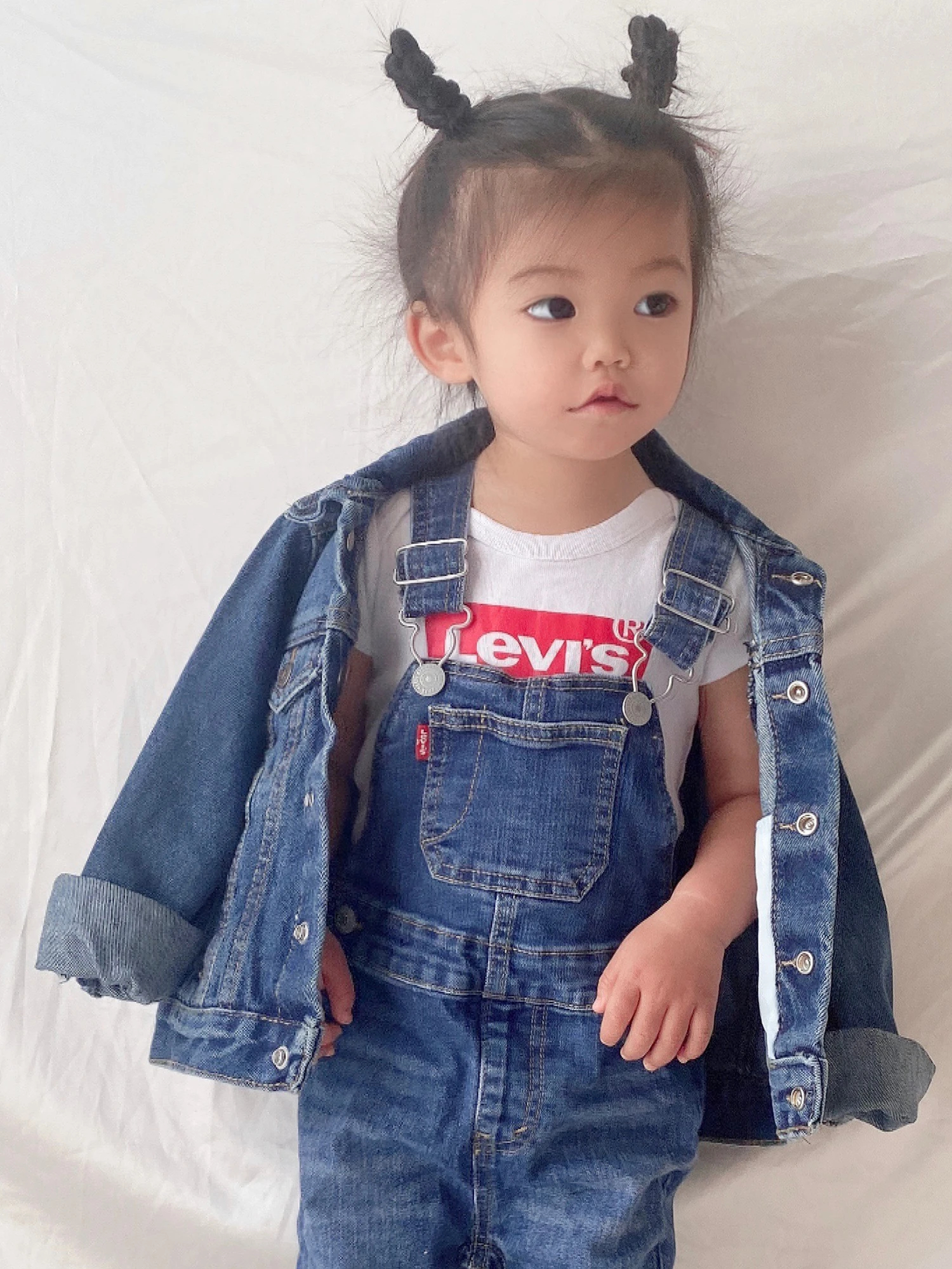 levi's fluffy denim jacket